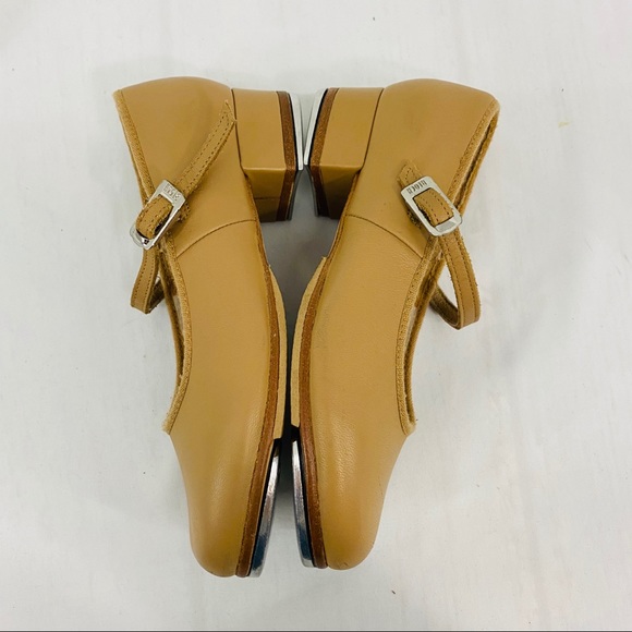 Bloch Tap Shoe Girls MaryJane S0302 Tan - Picture 8 of 10